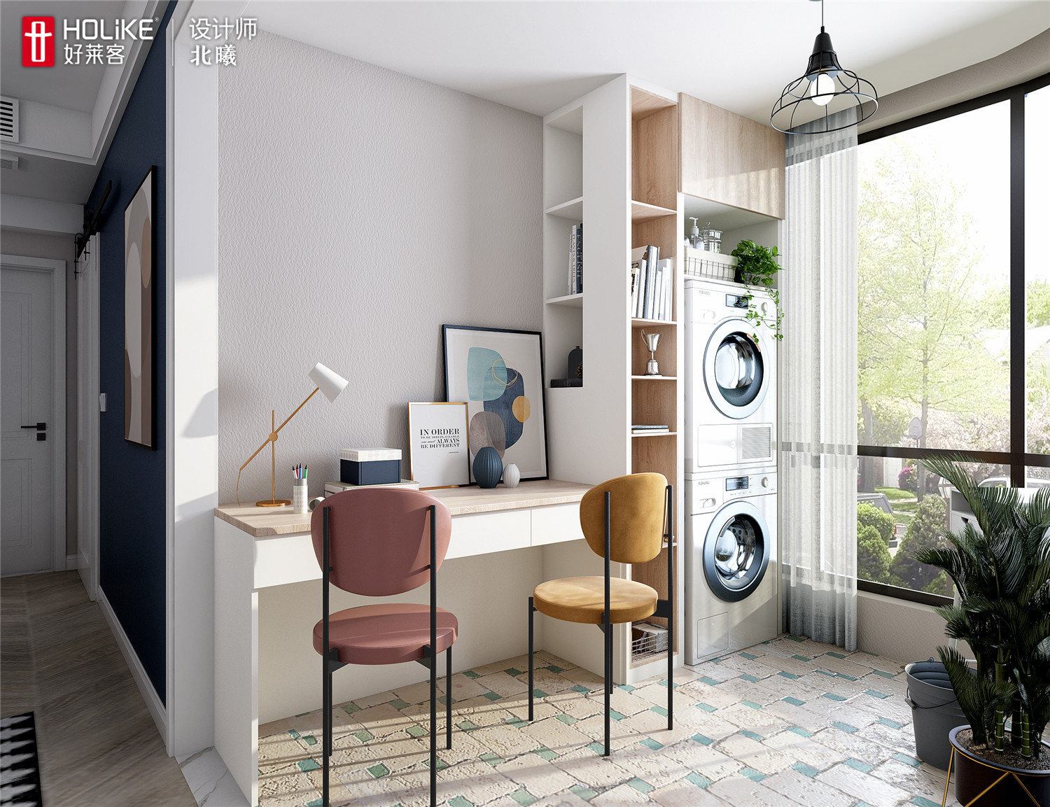 超强收纳+多功能阳台，自由撰稿人用实力诠释一人居有多爽！