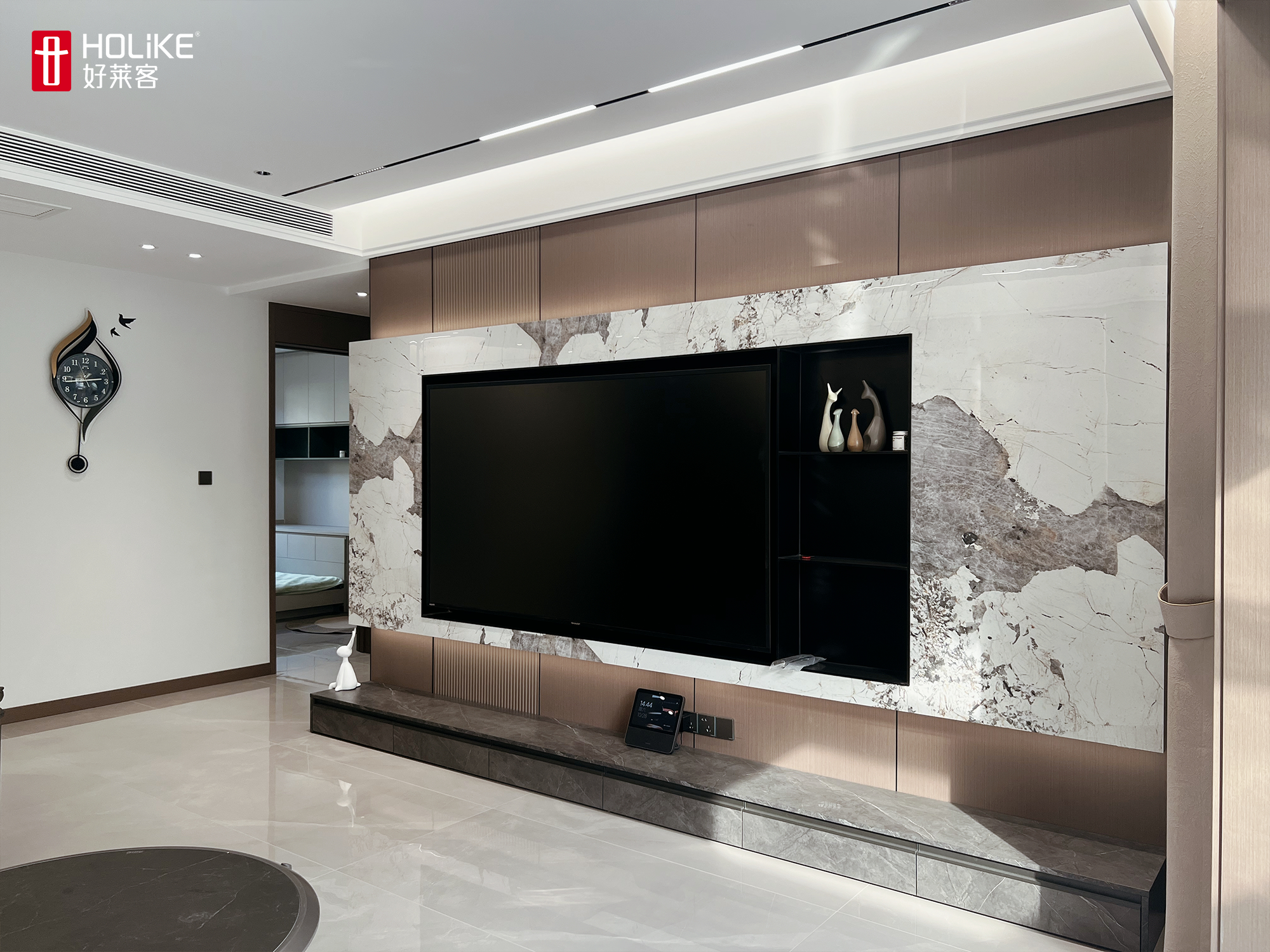 Mini衣帽间、阳台办公区...30岁独居女生的90㎡轻奢家太绝了