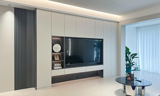 绝了！LDKG一体化+极简设计，96㎡住出180㎡既视感！