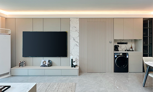 95后宝妈的治愈系美宅！简约温柔配色+飘窗阅读角，越住越上头！